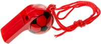 Duckiez Fußballpfeife mit Kordel - buntes Kinderspielzeug für Partys-3