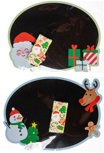 Kreidetafel Weihnachten Kreide kompakt Maltafel festliches Geschenk