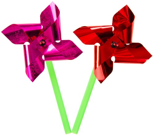 Windmühle buntes Outdoor-Spielzeug Set 2 Stück für Kinder Garten-2