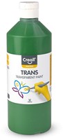 Creall Transparente Farbe grün - 500ml Acrylfarbe für Kinder