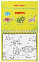 Dino-Buch zum Malen mit Wasser 46845B-3