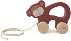 Trixie Holz Nachziehtier - Affe - FSC Holz - Babyspielzeug - Mr. Monkey