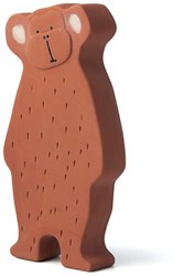 Trixie natürliches Gummi Babyspielzeug - Mr. Monkey Beißring Badespielzeug