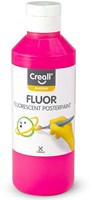 Creall Plakatfarbe rosa - fluoreszierende Farbe 250ml zum Malen