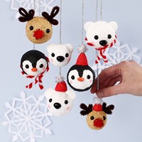 Creativ Company Bastelset Arktis-Tiere für Kinder mit Bastelmaterial-2