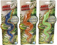 Spielzeug Klebeschlange Stretchy - dehnbare Klebeschlange Kunststoff assortiert