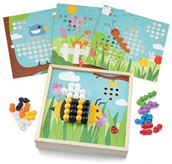 Bigjigs Garten Stecktafel