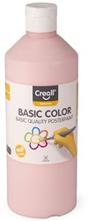 Creall Plakatfarbe Pastellrot 500 ml - Schulmalfarbe für Kinder und Erwachsene