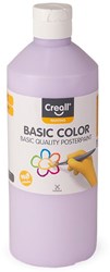 Creall Plakatfarbe Pastellviolett 500ml - Schulmalfarbe für Kinder