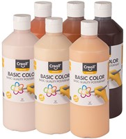 Creall Plakatfarbe 500ml Hautfarbe - Kinderfarbe zum kreativen Malen-3