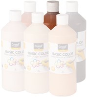 Creall Plakatfarbe 500ml Hautfarbe - Kinderfarbe zum kreativen Malen
