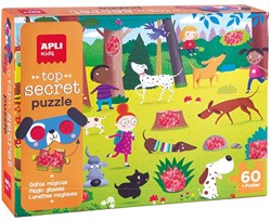 APLI Kids APLI - Puzzle Top Secret Dogs (60 Teile)