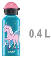SIGG Trinkflasche Einhorn Bella 0,4l blau Aluminium BPA-frei-2