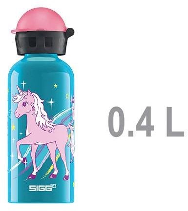 SIGG Trinkflasche Einhorn Bella 0,4l blau Aluminium BPA-frei-2