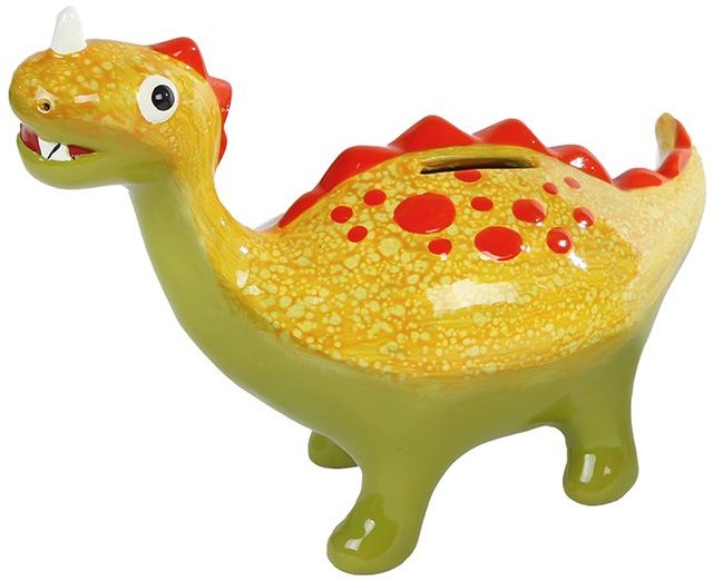 Sparbüchse Dinosaurier aus Keramik