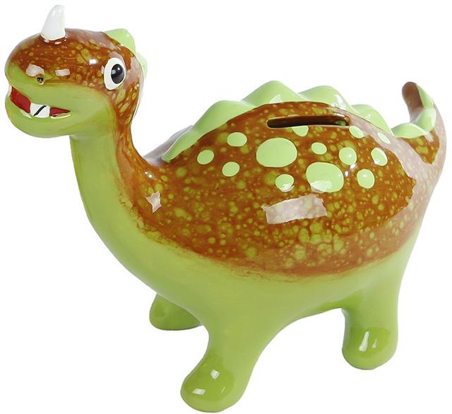 Sparbüchse Dinosaurier aus Keramik