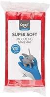 Creall Supersoft Knetblock 500g Rot