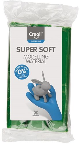 Creall Supersoft Knetblock 500g Grün