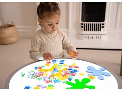 TickiT Lernspielzeug durchsichtige bunte Muscheln Set