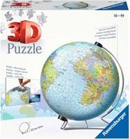 Ravensburger 3D Puzzle Globus Erde - 540 Teile Lernspielzeug