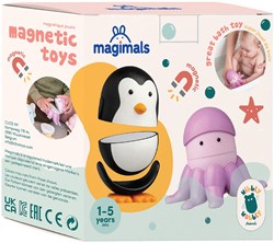 Clics Magnetspielzeug Magimals Sealife Badespielzeug Tiere