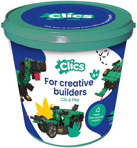 Clics Bouwblokken Dino World