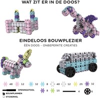 Clics Bausteine Nano Clics Fantasy Builders 250 Stück nachhaltiges Spielzeug-3