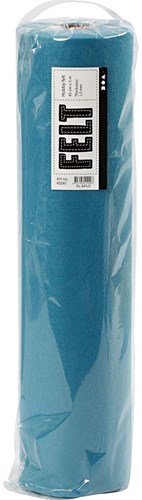 Creativ Company Bastelfilz Rolle türkis 5 Meter - Bastelmaterial-3