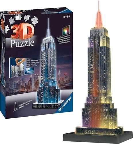Ravensburger Empire State Building Night Edition-3