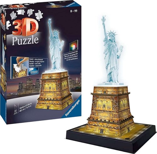 Ravensburger Freiheitsstatue bei Nacht-3