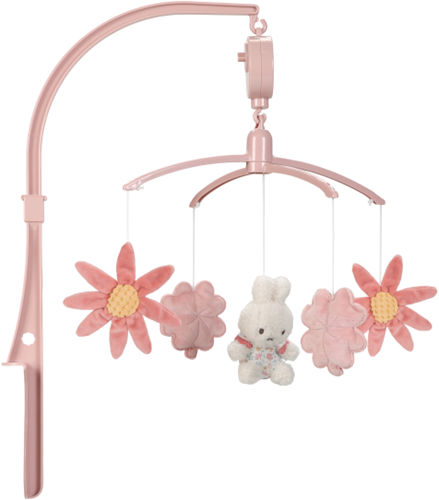 Little Dutch Musikmobile Babyzimmer Miffy Lucky Blossom rosa