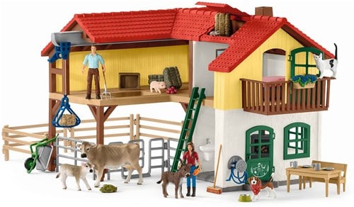 SCHLEICH LARGE FARM HOUSE-2