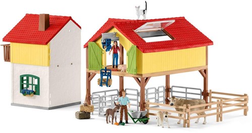 SCHLEICH LARGE FARM HOUSE-3