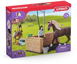 Schleich Horse Club - Waschplatz mit Emily und Luna - Pferdespielzeug
