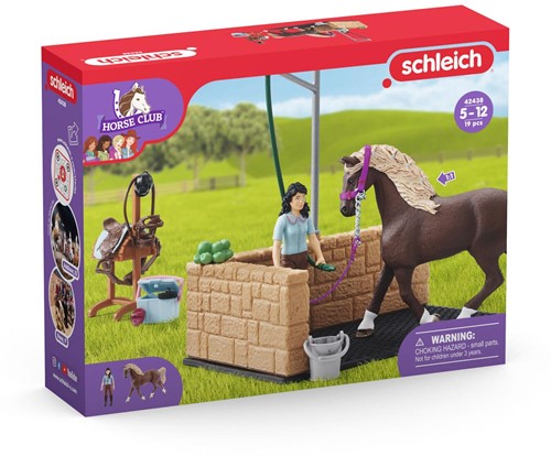Schleich Horse Club - Waschplatz mit Horse Club Emily & Luna 42438