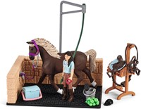 Schleich Horse Club - Waschplatz mit Horse Club Emily & Luna 42438-2