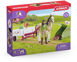 SCHLEICH 42533 Spielset - Horse Club Sarahs Campingausflug (Horse Club), mix