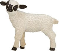 Mojo Farm Spielzeug Schwarzer Kopf Schaf Lamm stehend - 387059