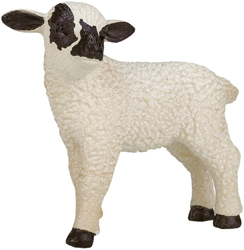 Mojo Farm Spielzeug Schwarzer Kopf Schaf Lamm stehend - 387059-2