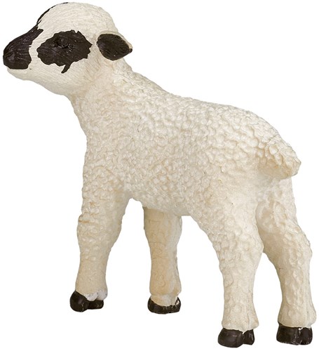 Mojo Farm Spielzeug Schwarzer Kopf Schaf Lamm stehend - 387059-3