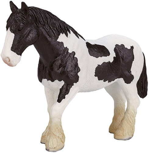 Mojo Horses Spielzeug Clydesdale Pferd Schwarz Weiß - 387085