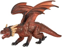 Mojo Fantasy Spielzeug Feuerdrache mit beweglichem Kiefer - 387253