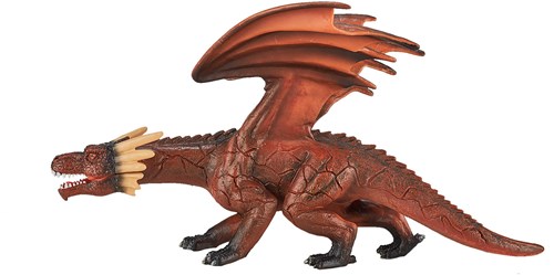 Mojo Fantasy Spielzeug Feuerdrache mit beweglichem Kiefer - 387253-2