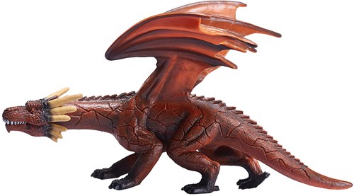 Mojo Fantasy Spielzeug Feuerdrache mit beweglichem Kiefer - 387253-3