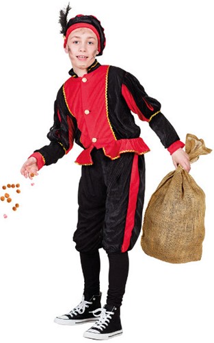 Kinder-Pete-Kostüm Rot 7-9 56801