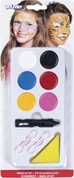 Gesichtsfarben-Set auf Wasserbasis für Jungen/Mädchen 45019