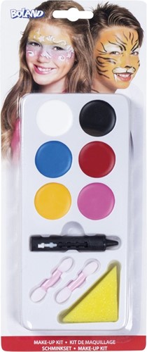 Gesichtsfarben-Set auf Wasserbasis für Jungen/Mädchen 45019