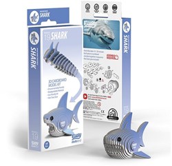 Eugy 3D Hai Puzzle - Karton Bastelset für Kinder und Erwachsene