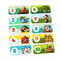 Puzzlika Puzzle - Zählende Tiere - 10x 2 Teile-2