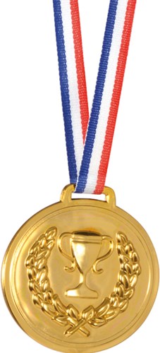 Eduplay Medaille Spielzeug - bunte Kunststoffmedaille für Kinder